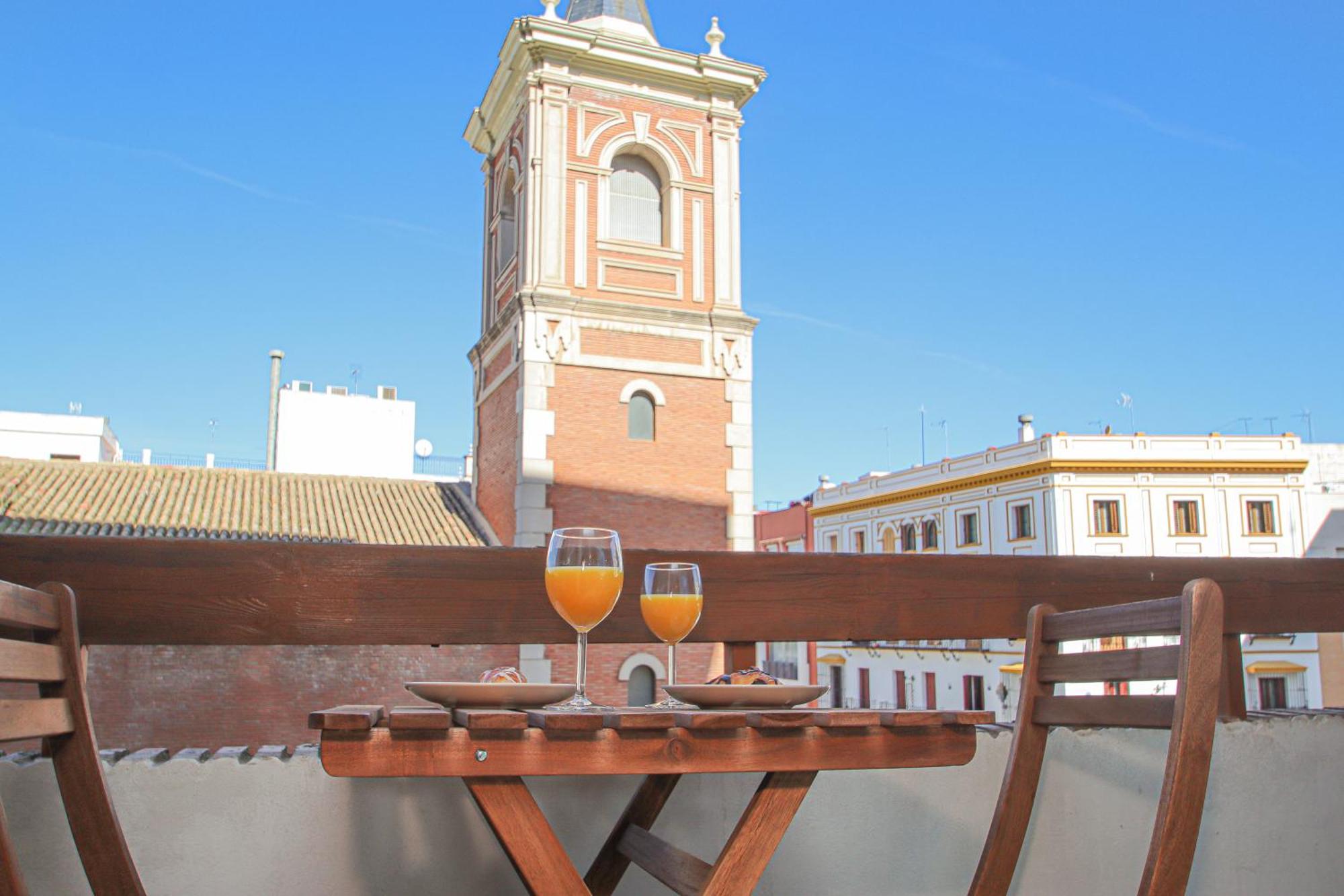 Fabulous Studio With Great Views - 15M Giralda セビリア エクステリア 写真